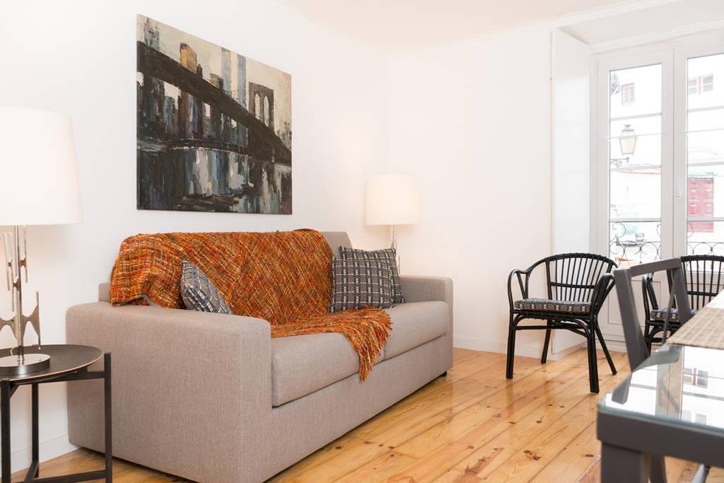 Beautiful Studio In Historic Alfama Lisboa Rom bilde